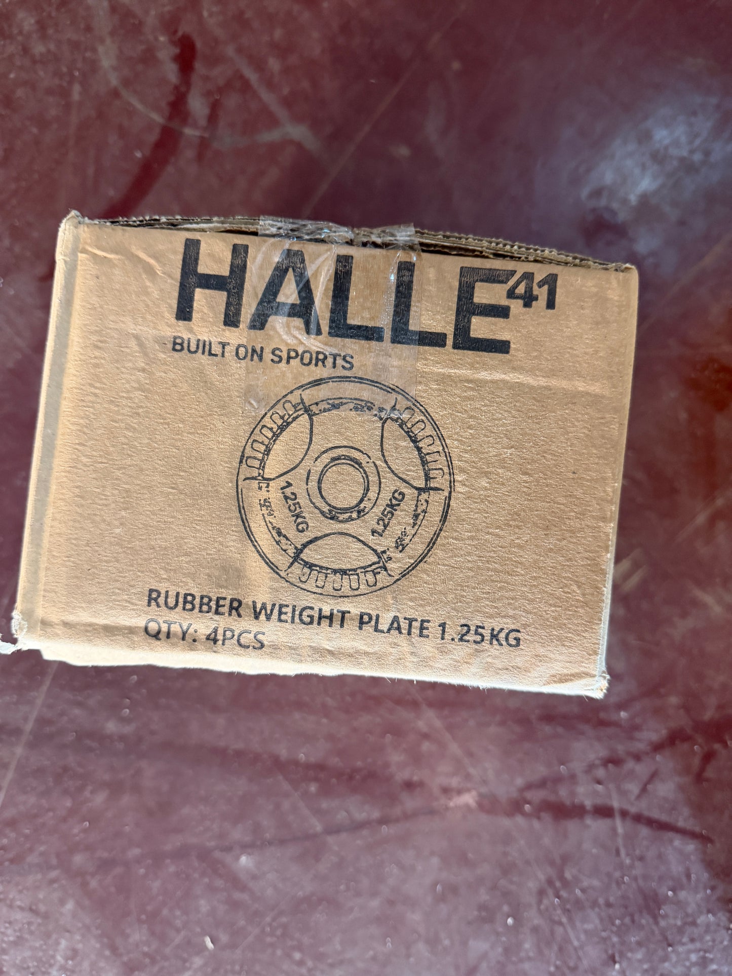 Halle41 Gummigewicht 1,25 kg