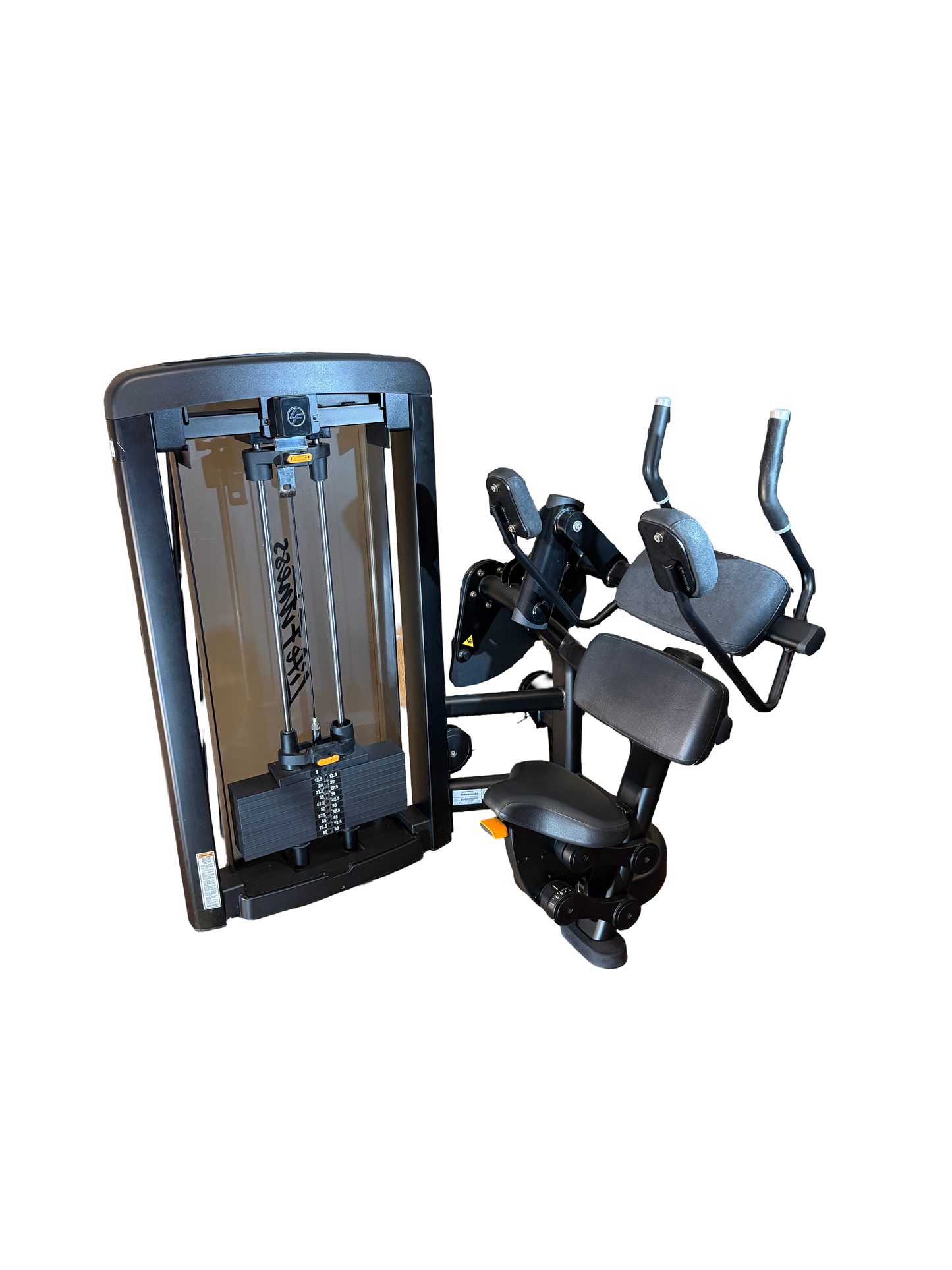 Life Fitness Bauch- und Rückenmaschine