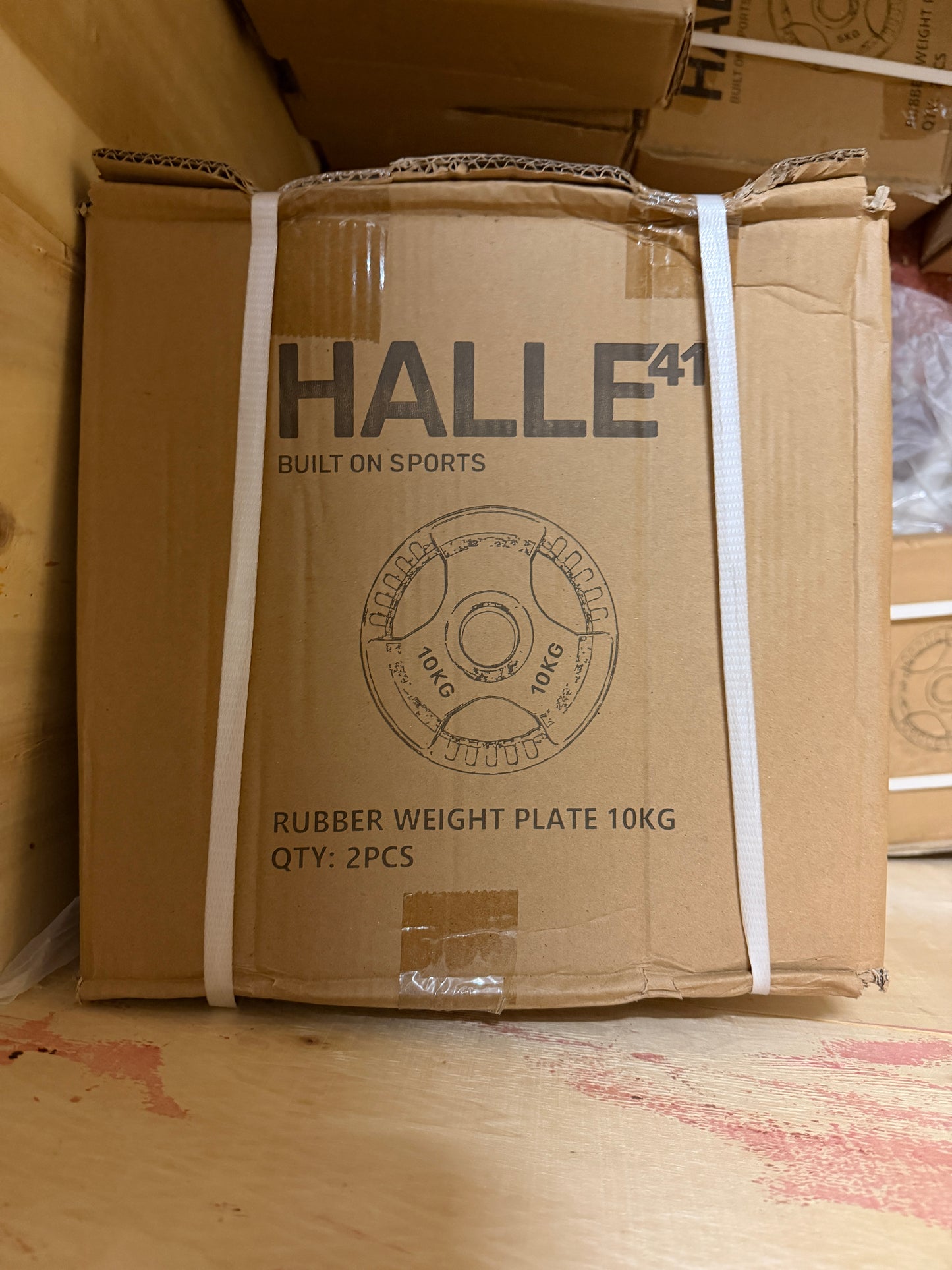 Halle41 Gummigewicht 10 kg
