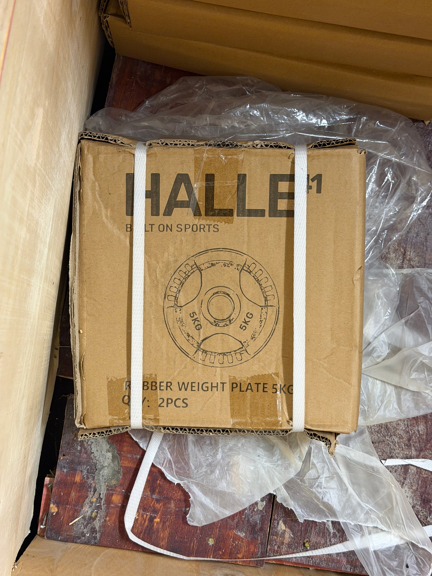 Halle41 Gummigewicht 5 kg