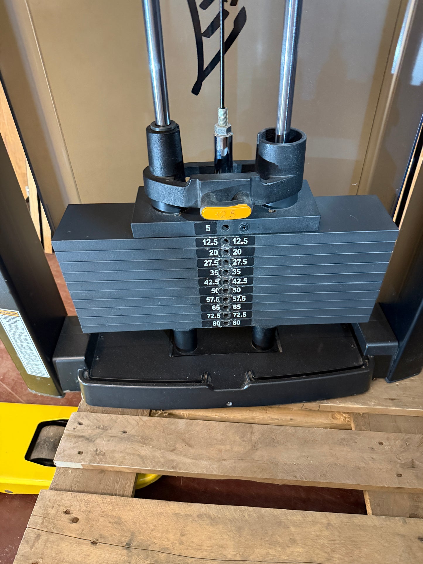 Life Fitness Bauch- und Rückenmaschine