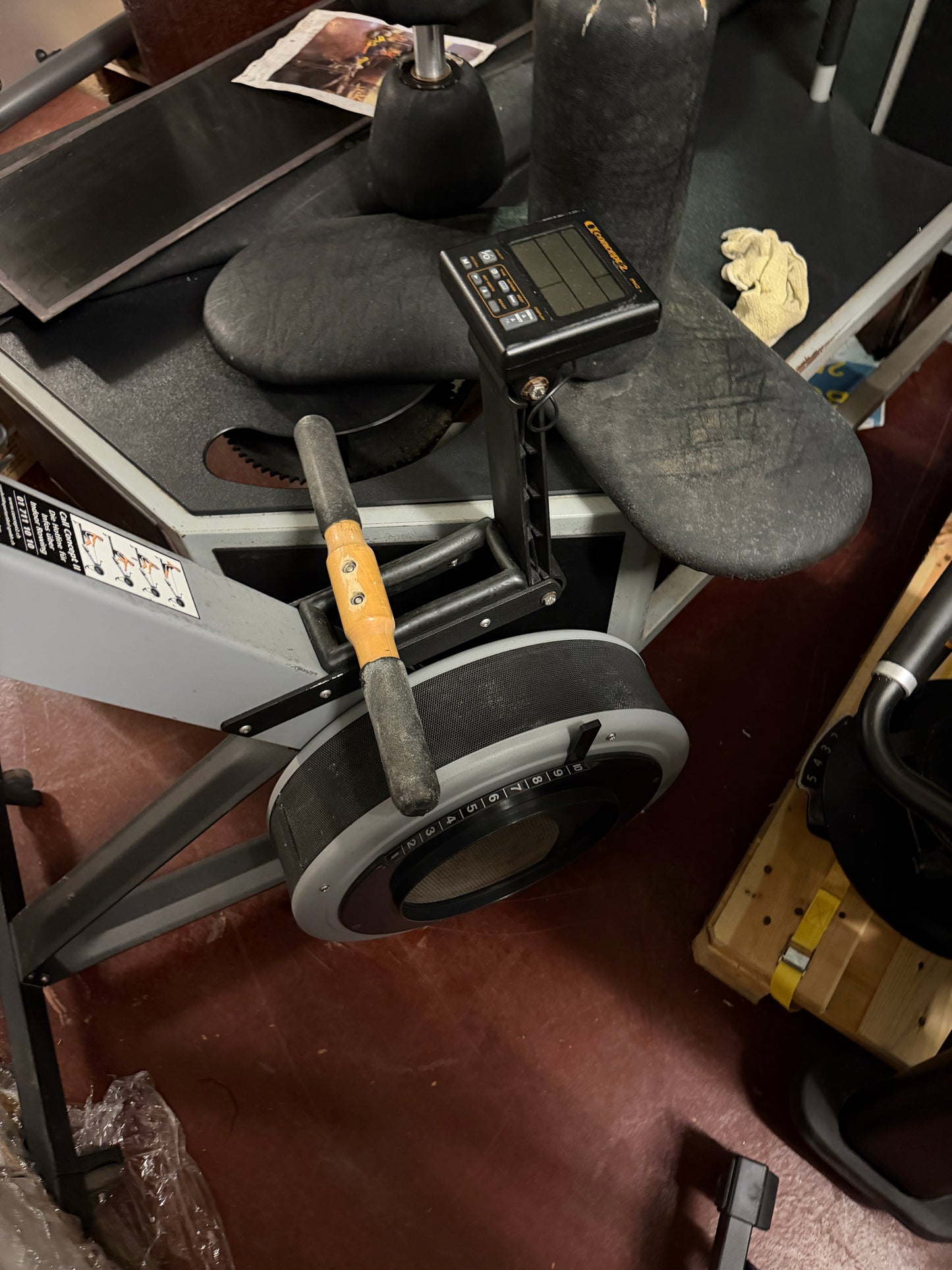 Ruderergometer | Concept2 Model C | GEBRAUCHT, SEHR GUTER ZUSTAND