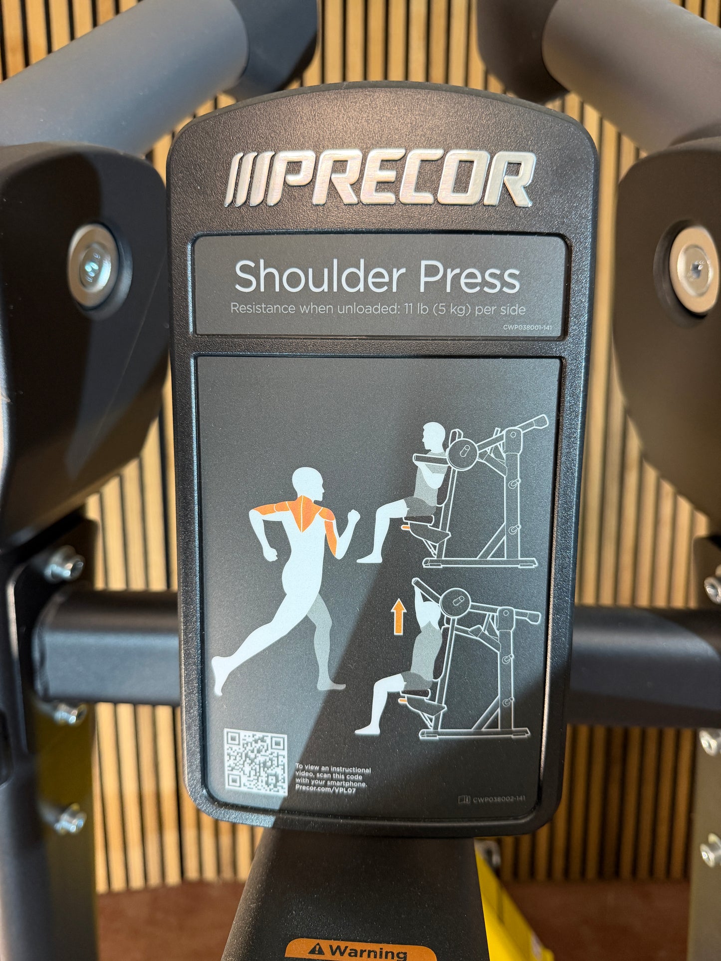 Schulterpresse | Precor Shoulder Press | NEUWERTIG